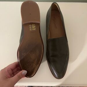 Madewell Loafers, dark olive green
